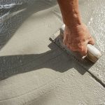 construction - plasterer concrete